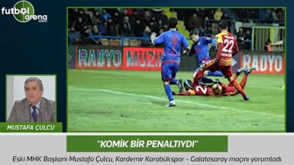 Mustafa Çulcu: 'Komik bir penaltıydı.'
