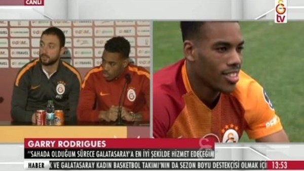 Galatasaray'ın yeni transferi Garry Rodrigues imzayı attı!