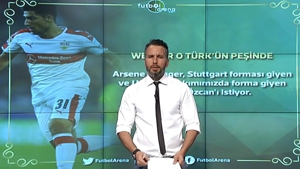 Arsene Wenger, Berkay Özcan'ın peşinde