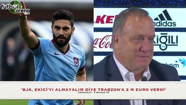 Advocaat: "Beşiktaş, Ekici'yi almayalım diye Trabzon'a 2 milyon Euro verdi"