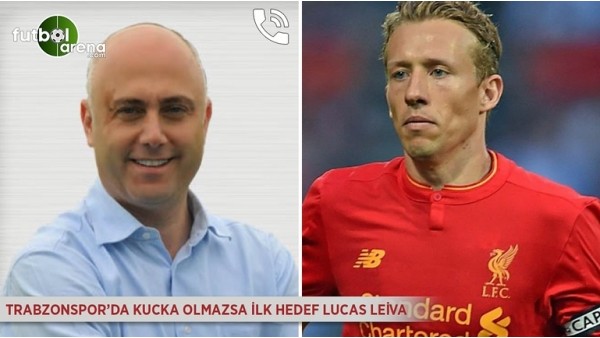 Trabzonspor'da Kucka olmazsa ilk hedef Lucas Leiva