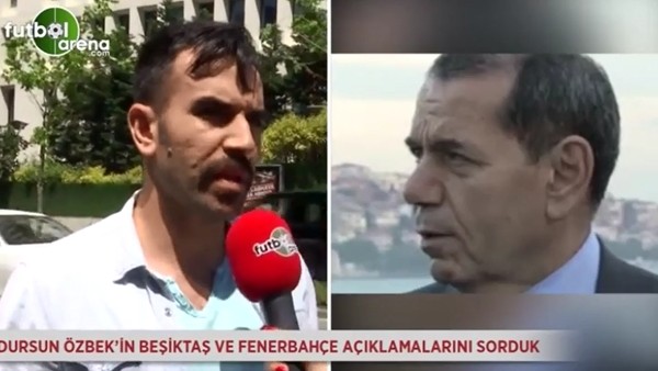 Dursun Özbek'in Beşiktaş ve Fenerbahçe açıklamalarını sorduk