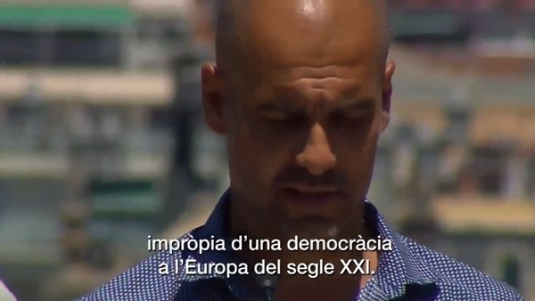 Guardiola, Katalonya'nın bağımsızlığı için halkı oy vermeye çağırdı