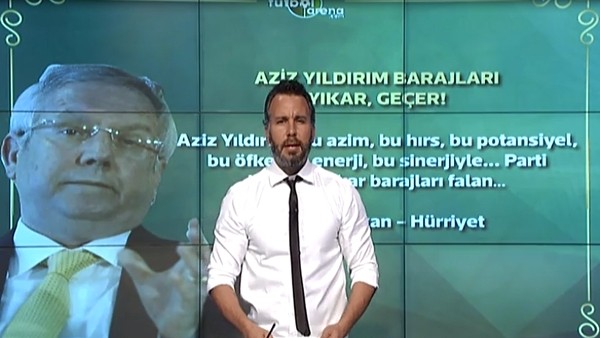 Ahmet Hakan: "Aziz Yıldırım barajları yıkar, geçer"