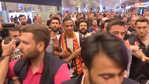 Galatasaray'ın yeni transferi Fernando İstanbul'da