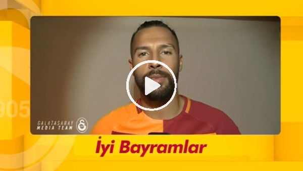 Galatasaraylı futbolcular kurban bayramını kutladı