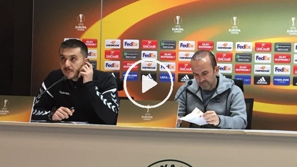 Mehmet Özdilek'in Marsilya maçı öncesi açıklamaları
