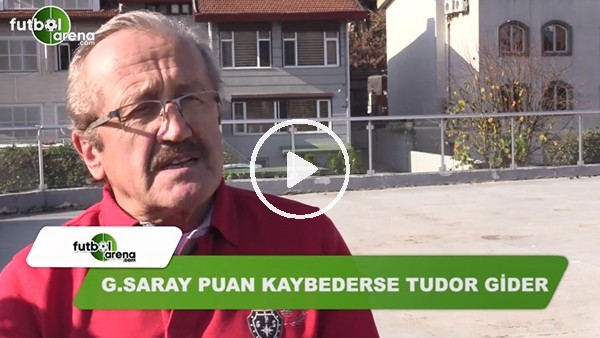 Ahmet Çakır: "Galatasaray puan kaybederse Tudor gider"