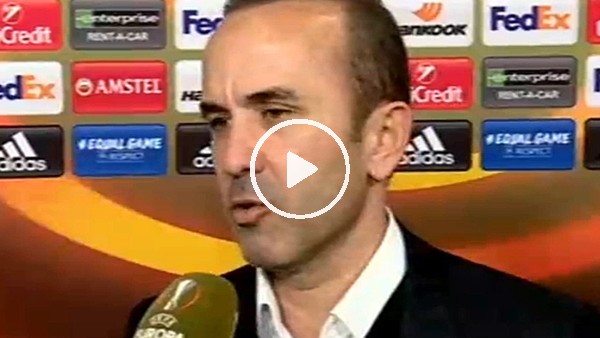 Mehmet Özdilek: "Marsilya maçı final olacak"