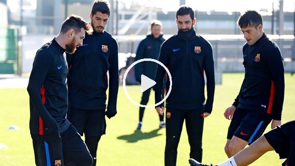 Barcelonalı futbolcular yeteneklerinin sınırını zorluyor