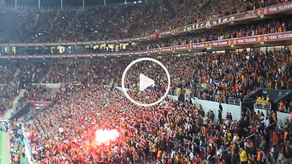 Galatasaray taraftarının desibel rekoru kırdığı anlar!