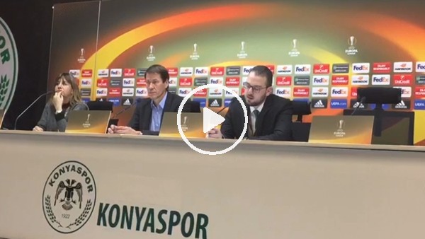 Rudi Garcia'nın Konyaspor maçı sonrası açıklamaları