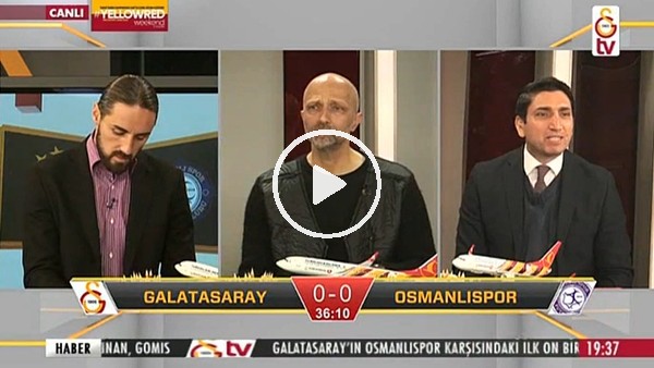Feghouli'nin Osmanlıspor'a attığı golde GS TV!