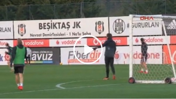 Beşiktaş, Osmanlıspor maçının hazırlıklarına devam etti