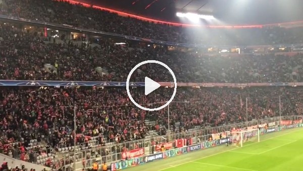 Bayern Münih - Beşiktaş maçı öncesi tribünler