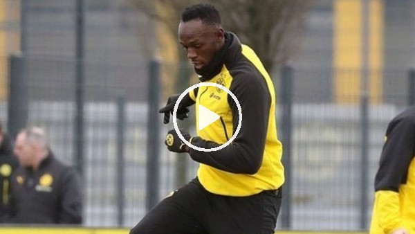 Borussia Dortmund'un yeni forveti Usain Bolt!