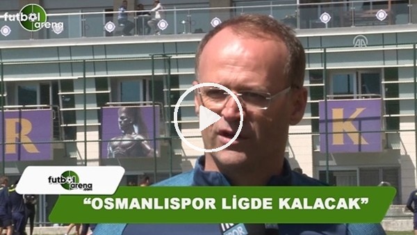 İrfan Buz: "Osmanlıspor ligde kalacak"