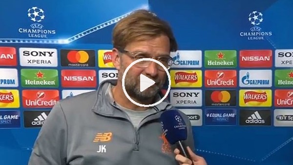 Jürgen Kloop: "Kafamda rövanş maçını oynamaya başladım bile"