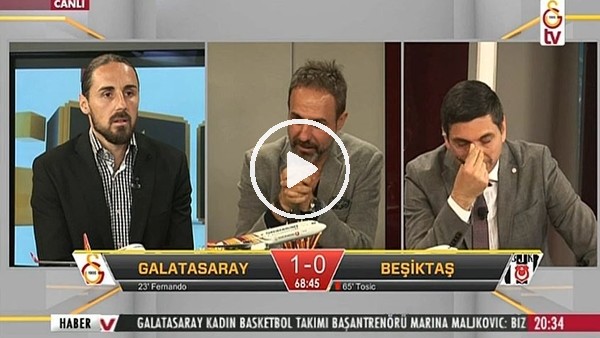 Gomis'in kaçan penaltısında GS TV!