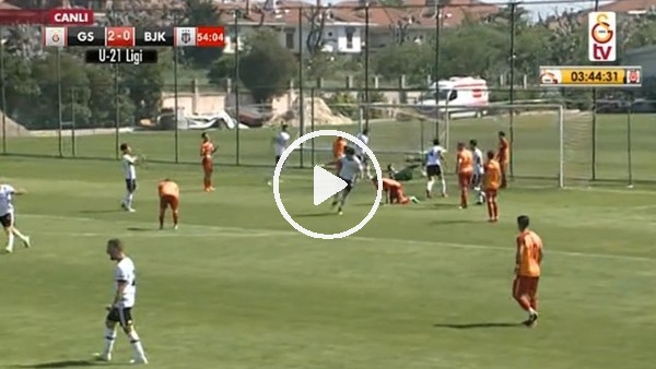 Berke Önde'nin Galatasaray derbisinde attığı kafa golü