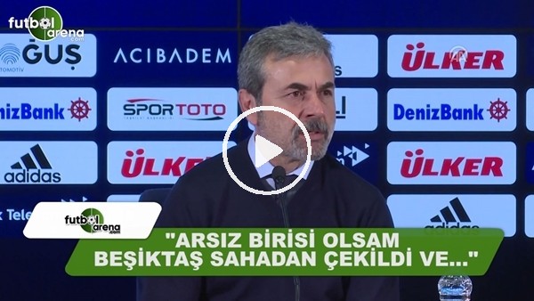 Aykut Kocaman: "Arsız biri olsam Beşiktaş sahadan çekildi ve...."