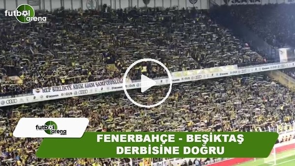 Fenerbahçe tribünlerinde atkı şov ve Son Mohikan şarkısı