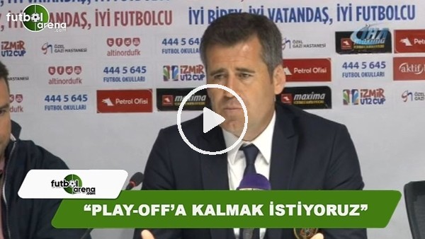 Hüseyin Eroğlu: "Play-off'a kalmak istiyoruz"