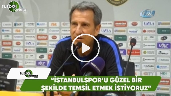 Tamer Avcı: "İstanbulspor'u en güzel şekilde temsil etmek istiyoruz"