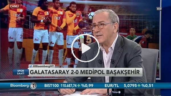 Fatih Altaylı: "Arda Turan'ın Galatasaray maçında oynayacak kapasitesi yoktu"