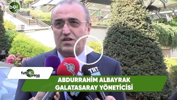 Abdurrahim Albayrak: "Mustafa Cengiz ile birlikte devam edeceğim"