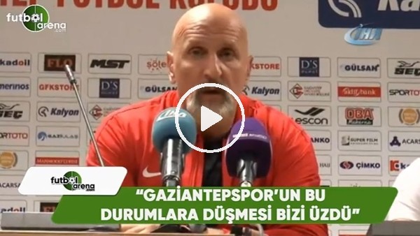 Adnan Karahan: "Gaziantepspor'un bu durumlara düşmesi bizi üzdü"