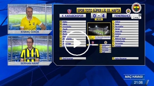 Roberto Soldado'nun Karabükspor'a attığı golde FB TV!