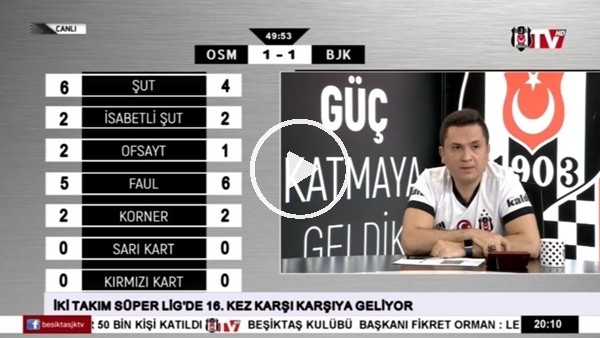 Mustafa Pektemek'in golünde BJK TV!