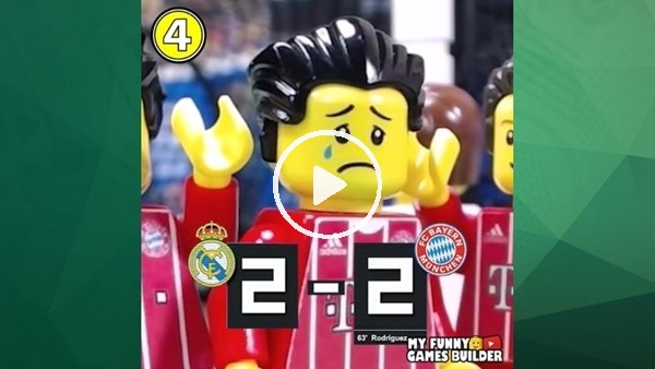 Real Madrid - Bayern Münih maçını bir de böyle izleyin!