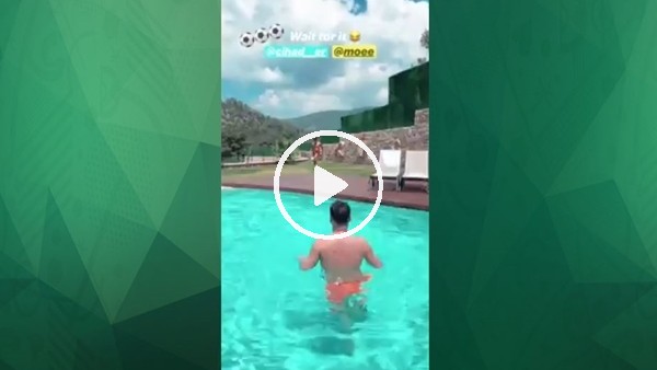 Hakan Çalhanoğlu gollerine havuzda devam ediyor!