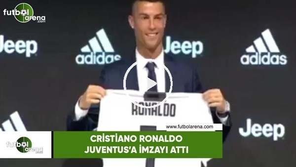 Cristiano Ronaldo, Juventus'a imzayı attı