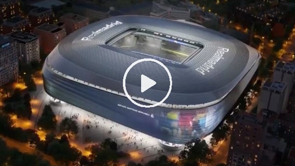 Real Madrid yeni stadını tanıttı