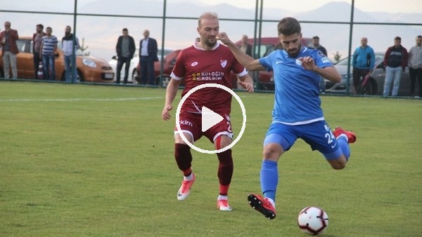 Erzurumspor hazırlık maçında Elazığspor'u yendi