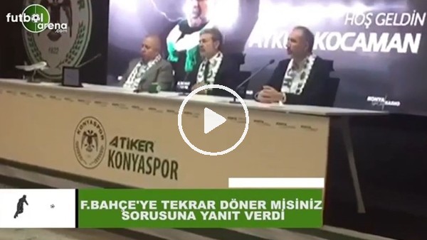 Aykut Kocaman'dan Fenerbahçe sorusuna yanıt