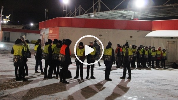 Lokomotiv Stadı'nda güvenlik önlemleri arttırıldı