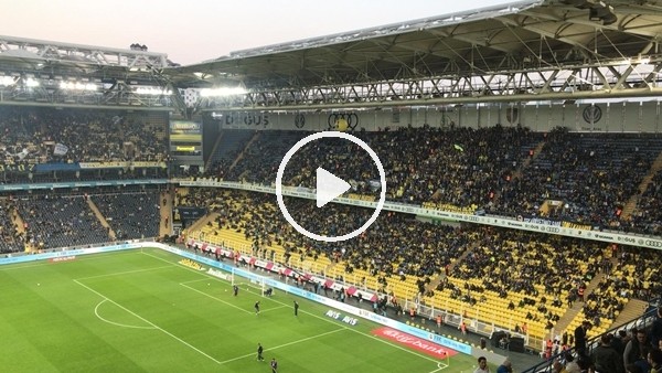 Fenerbahçe - Alanyaspor maçı öncesi tribünler