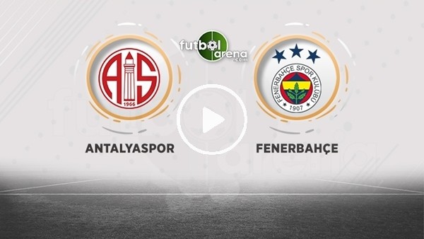 FutbolArena TV'de Antalyaspor - Fenerbahçe maçı sonrası değerledirmeler