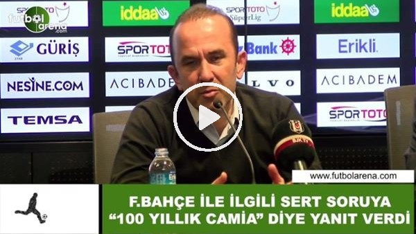 Mehmet Özdilek, Fenerbahçe ile ilgili sert soruya "100 yıllık camiya" yanıtını verdi