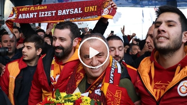 Galatasaray kafilesi Bolu'da coşkuyla karşılandı