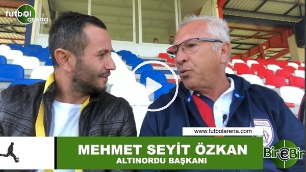 FutbolArena'nın konuğu Altınordu Başkanı Mehmet Seyit Özkan