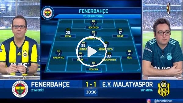 Mehmet Ekici'nin şık golü, FB TV spikerlerini coşturdu
