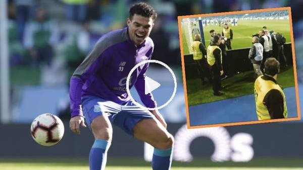 Porto tribün lideri Beşiktaş formasıyla Pepe'yi selamladı