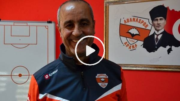Adanaspor'un "nöbetçi" teknik direktörü Eyüp Arın