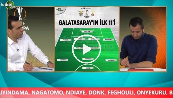 Cenk Özcan: "Bugün Diagne'nin maçı olacak"