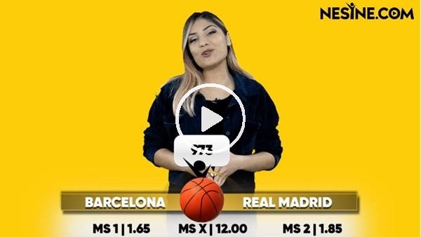 Barcelona - Real Madrid TEK MAÇ Nesine'de! TIKLA & OYNA